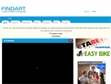 Tablet Screenshot of findart.it